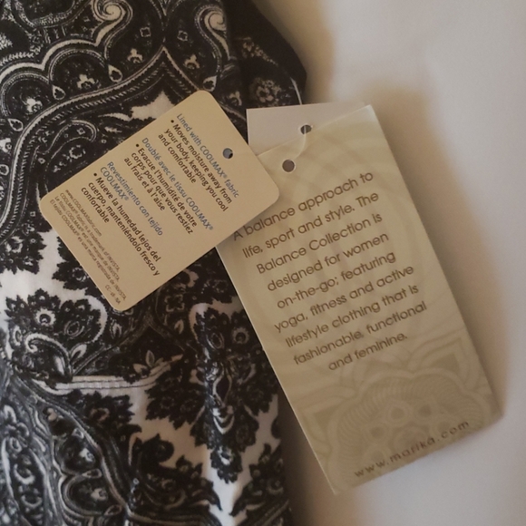 Keyhole back Damask tank - Picture 3 of 5